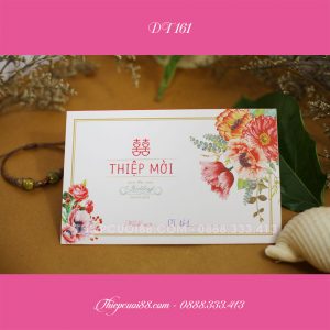 Mẫu thiệp cưới DT161