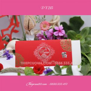 Mẫu thiệp cưới Dt215