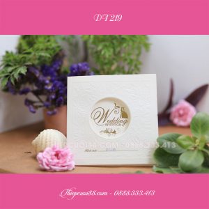 Mẫu thiệp cưới DT219