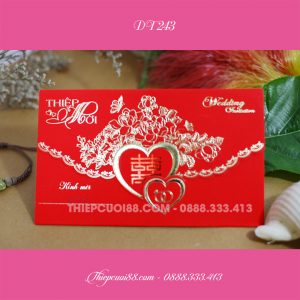 Mẫu thiệp cưới DT243