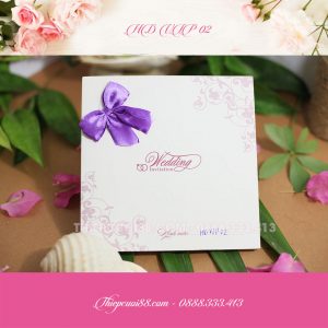 Mẫu thiệp cưới HD VIP 02