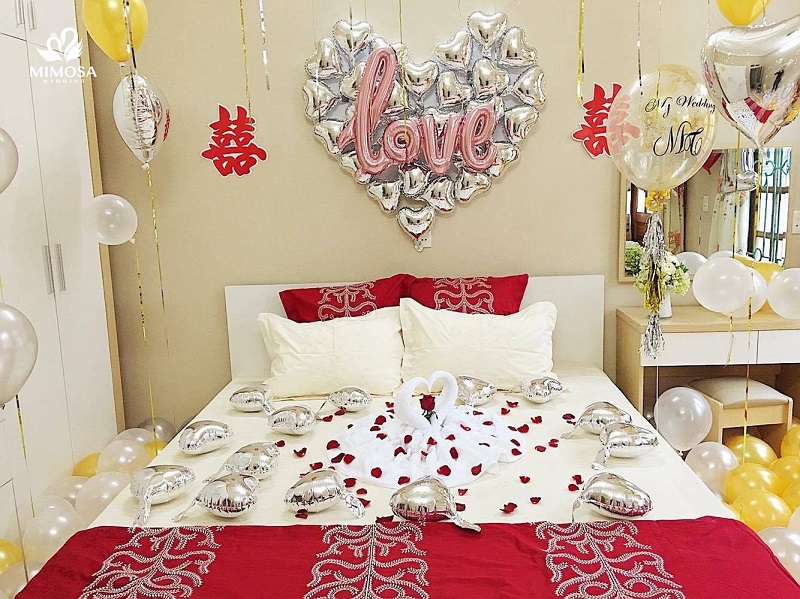 Trang trí phòng cưới