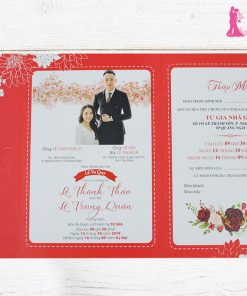 Thiệp cưới in ảnh cưới