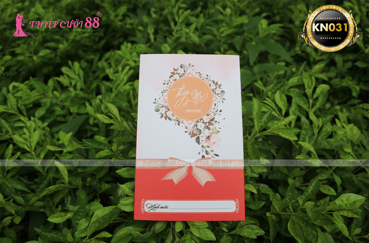 Mẫu thiệp cưới KN031