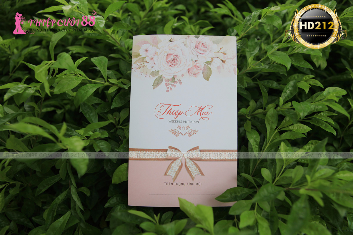 Thiệp cưới HD212