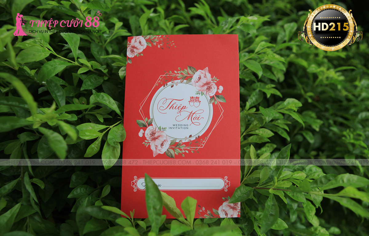 Thiệp cưới HD215