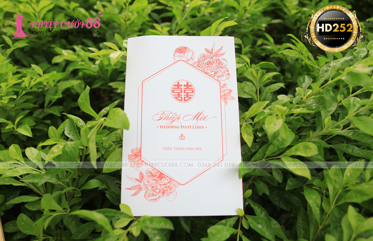 Thiệp cưới HD252