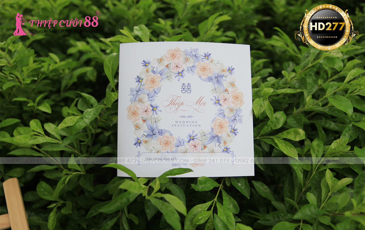 Thiệp cưới HD277