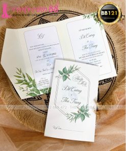 Mẫu thiệp cưới BB121