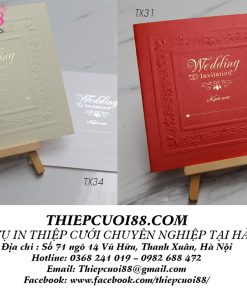 Mẫu thiệp cưới TX29-34