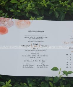 Mẫu thiệp cưới DQ2431 mặt trong