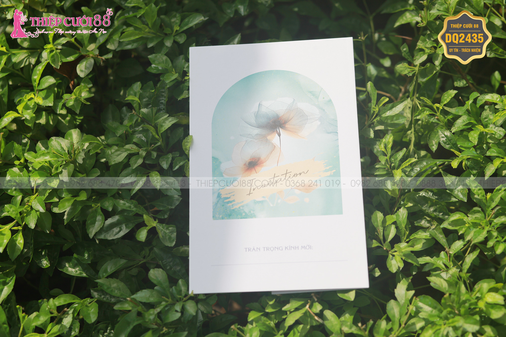 Mẫu thiệp cưới DQ2435