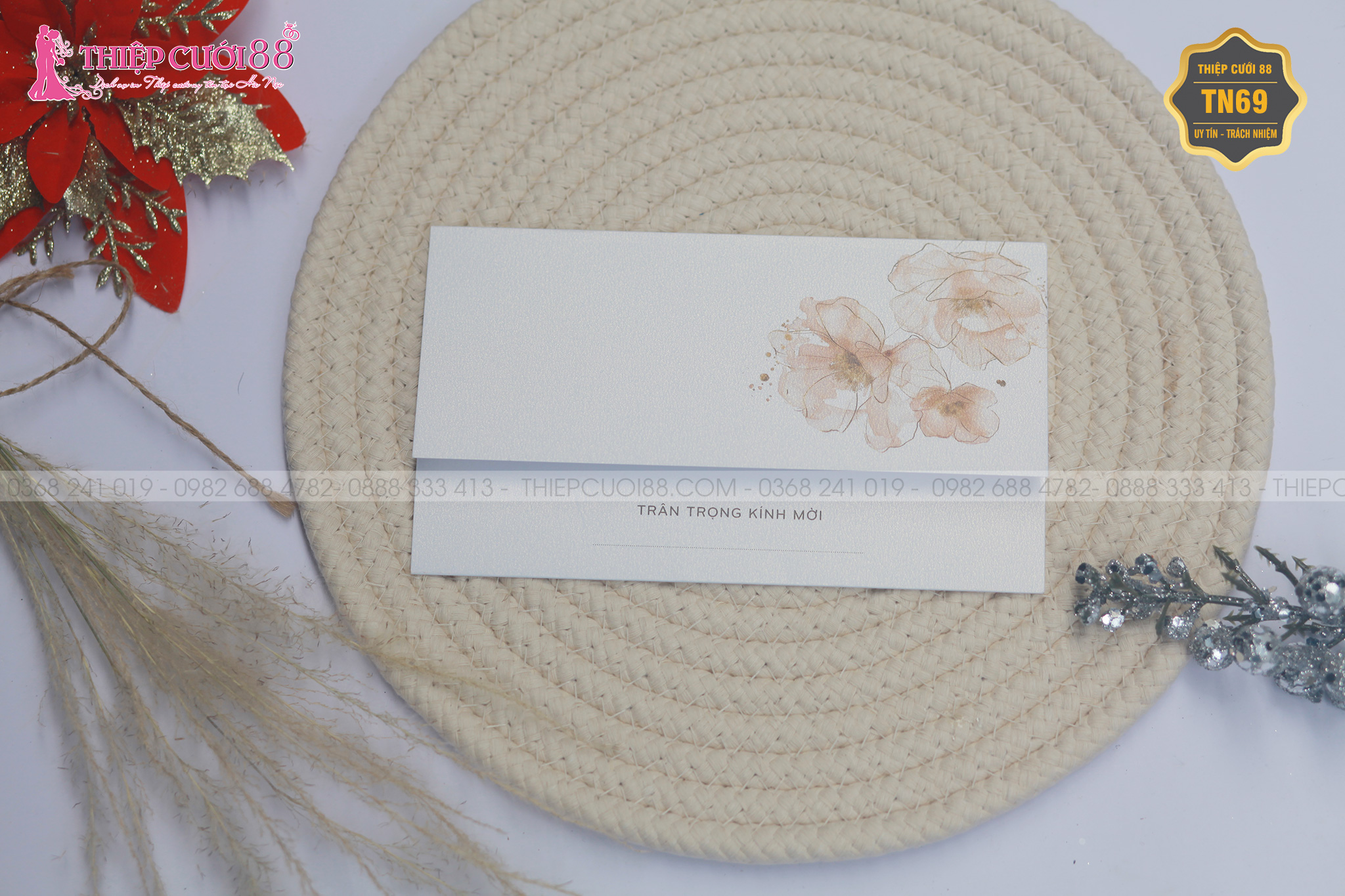 Mẫu thiệp cưới TN69