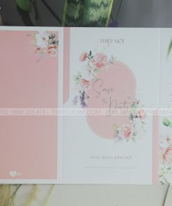 Mẫu thiệp cưới TV87 mặt ngoài