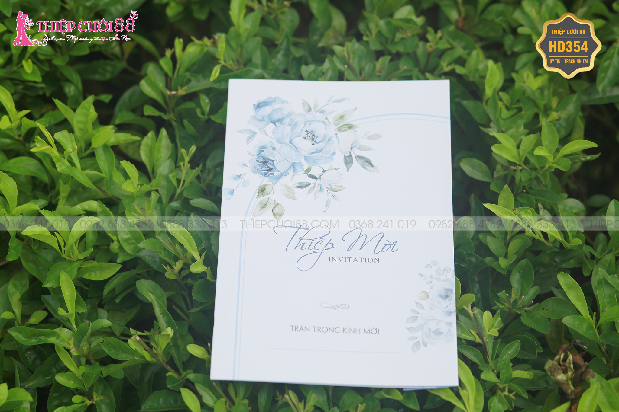 Mẫu thiệp cưới HD354