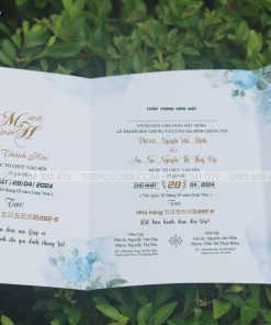 Mẫu thiệp cưới HD378 ruột